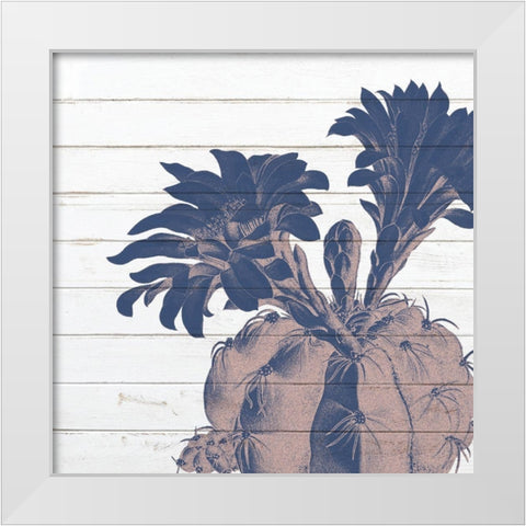 Desert Flower 3 White Modern Wood Framed Art Print by Kimberly, Allen