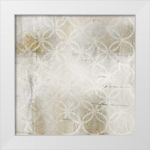 Geo 2 White Modern Wood Framed Art Print by Allen, Kimberly