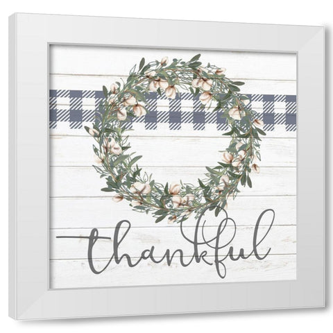 Homebody 8 White Modern Wood Framed Art Print by Kimberly, Allen