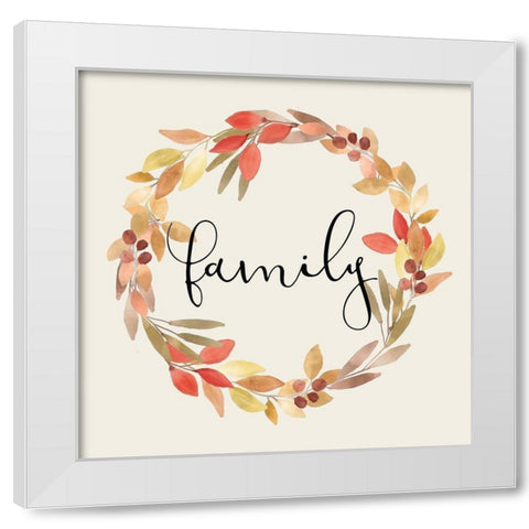 Colors of Fall 1 White Modern Wood Framed Art Print by Kimberly, Allen