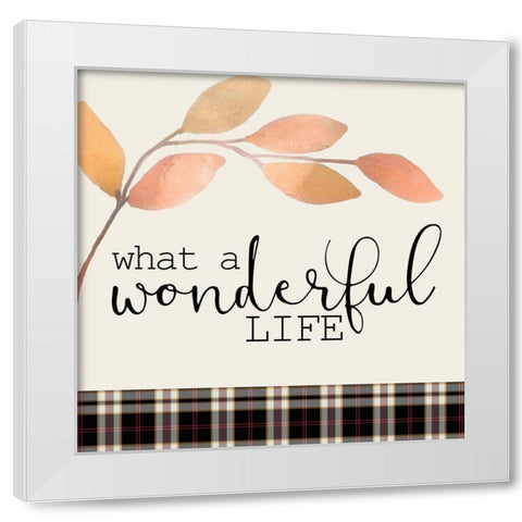 Colors of Fall 8 White Modern Wood Framed Art Print by Kimberly, Allen