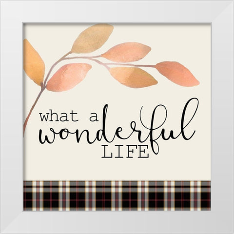 Colors of Fall 8 White Modern Wood Framed Art Print by Kimberly, Allen
