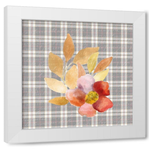 Colors of Fall 10 White Modern Wood Framed Art Print by Kimberly, Allen