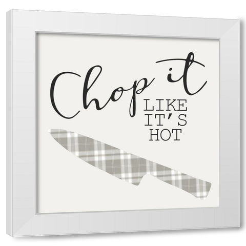 Rollin 2 White Modern Wood Framed Art Print by Kimberly, Allen