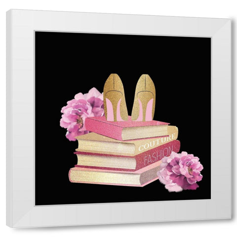 Scents of Paris 2 White Modern Wood Framed Art Print by Kimberly, Allen