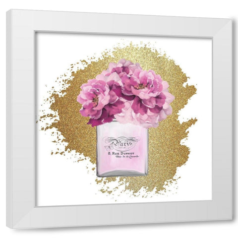 Paris Scents 2 White Modern Wood Framed Art Print by Kimberly, Allen