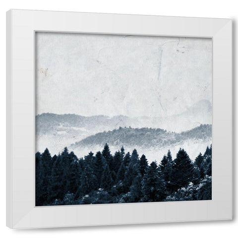 Lets Get Lost White Modern Wood Framed Art Print by Kimberly, Allen