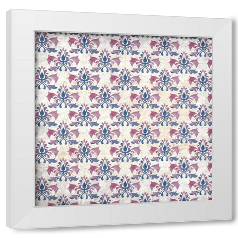 Blooming Dreams 5 White Modern Wood Framed Art Print by Kimberly, Allen