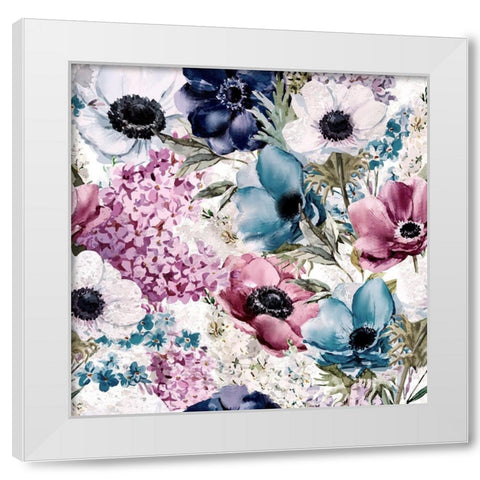 Paris in Springtime 2 White Modern Wood Framed Art Print by Kimberly, Allen