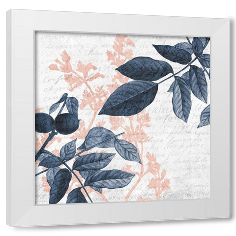 Branches 1 White Modern Wood Framed Art Print by Kimberly, Allen
