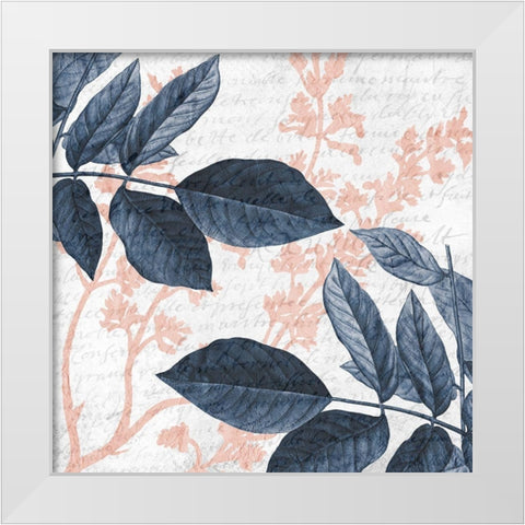 Branches 2 White Modern Wood Framed Art Print by Kimberly, Allen