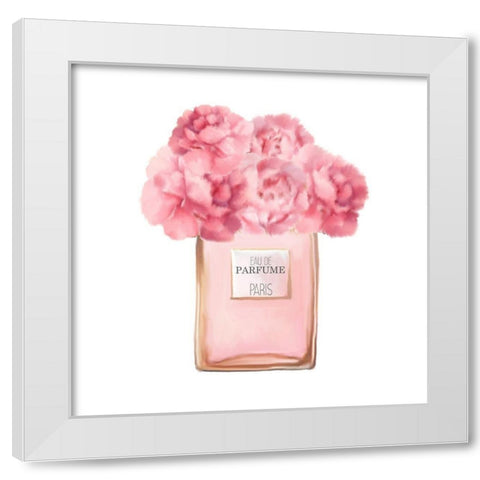 From Paris 1 White Modern Wood Framed Art Print by Kimberly, Allen