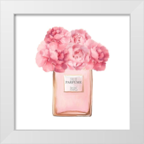 From Paris 1 White Modern Wood Framed Art Print by Kimberly, Allen