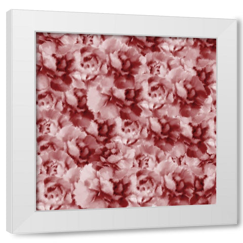 From Paris 2 in Red White Modern Wood Framed Art Print by Kimberly, Allen
