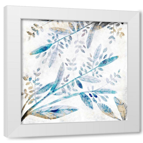 Botanical 1 White Modern Wood Framed Art Print by Allen, Kimberly