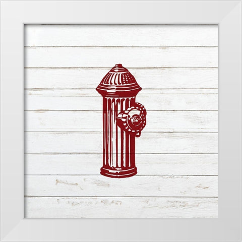 Little One 3 White Modern Wood Framed Art Print by Kimberly, Allen