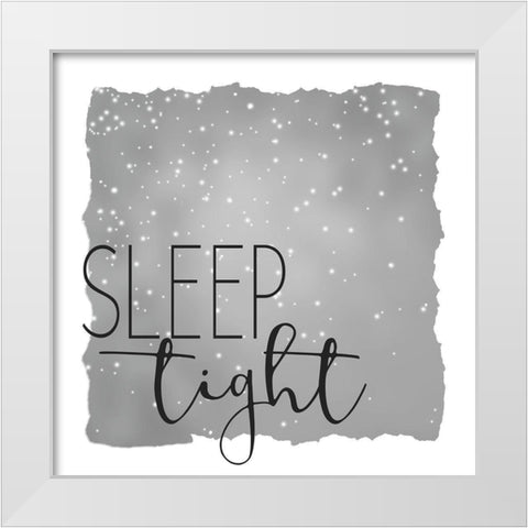 Sleep Tight 1 Neutral White Modern Wood Framed Art Print by Kimberly, Allen