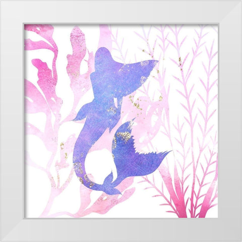 Beautiful and Free 2 White Modern Wood Framed Art Print by Kimberly, Allen