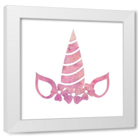 In a Field of Horses 3 White Modern Wood Framed Art Print by Kimberly, Allen