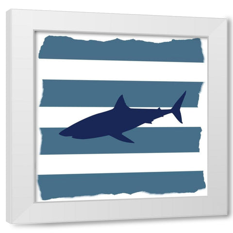 Wild 3 White Modern Wood Framed Art Print by Kimberly, Allen