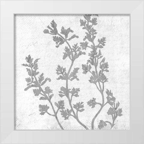 Branches 2 White Modern Wood Framed Art Print by Kimberly, Allen