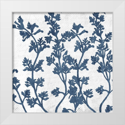 Branches 3 White Modern Wood Framed Art Print by Kimberly, Allen