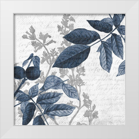 Branches 6 White Modern Wood Framed Art Print by Kimberly, Allen