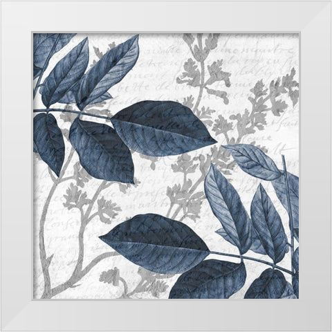 Branches 7 White Modern Wood Framed Art Print by Kimberly, Allen