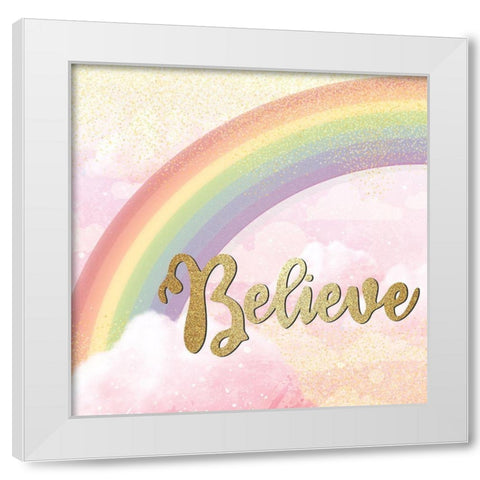 Magic Is All Around 5 V2 White Modern Wood Framed Art Print by Allen, Kimberly