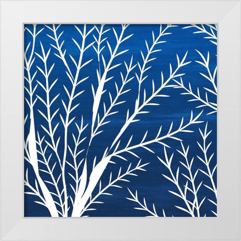 Salt and Sea 3 White Modern Wood Framed Art Print by Kimberly, Allen