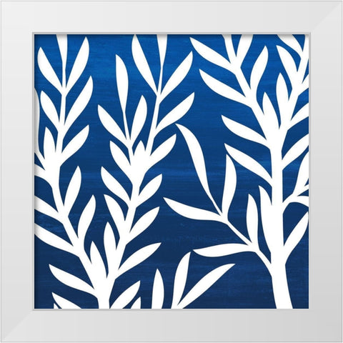Salt and Sea 5 White Modern Wood Framed Art Print by Kimberly, Allen