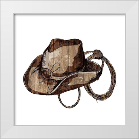On the Range 2 White Modern Wood Framed Art Print by Kimberly, Allen