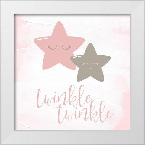 Sweet Dreams 3 White Modern Wood Framed Art Print by Kimberly, Allen