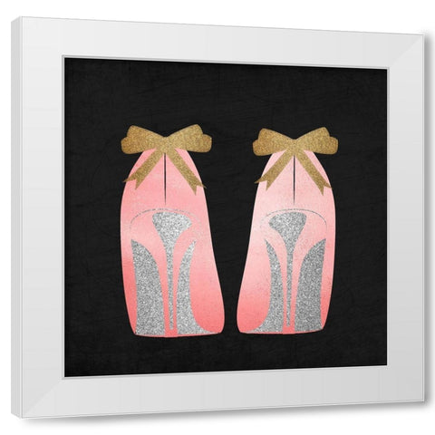 Glamour Time 3 White Modern Wood Framed Art Print by Kimberly, Allen