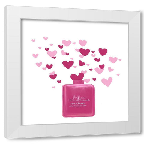 Perfume Paris 2 White Modern Wood Framed Art Print by Allen, Kimberly