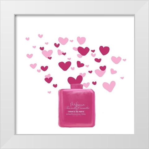 Perfume Paris 2 White Modern Wood Framed Art Print by Allen, Kimberly