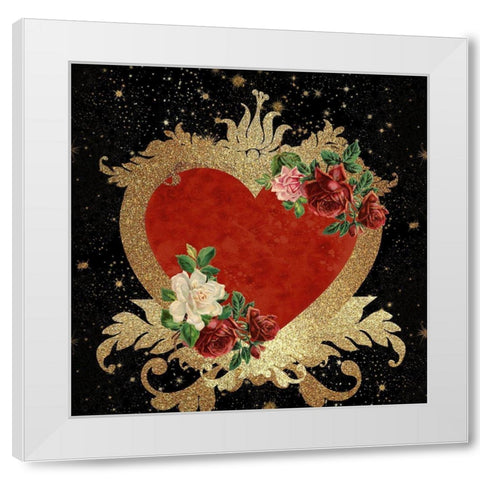 Saint 3 White Modern Wood Framed Art Print by Allen, Kimberly