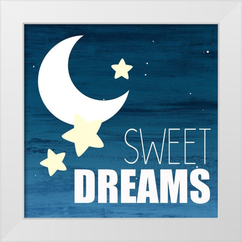 Star Light 3 White Modern Wood Framed Art Print by Allen, Kimberly