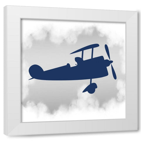 Up Up 2 White Modern Wood Framed Art Print by Allen, Kimberly