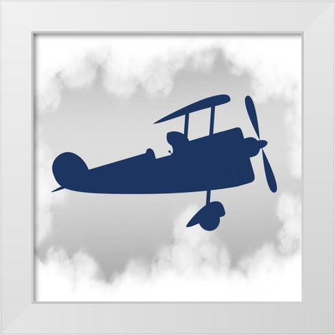 Up Up 2 White Modern Wood Framed Art Print by Allen, Kimberly