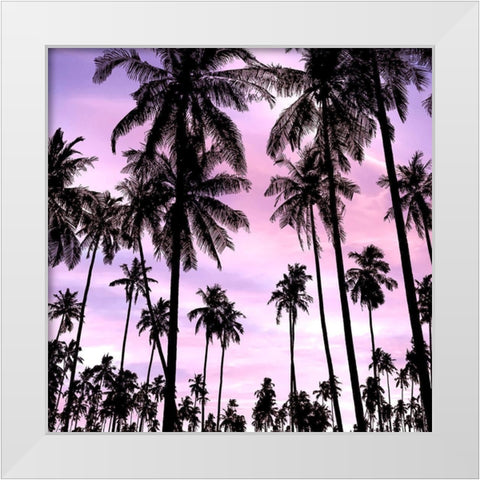 Standing Tall White Modern Wood Framed Art Print by Allen, Kimberly