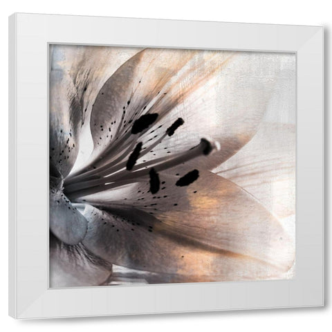 Golden Lights 1 White Modern Wood Framed Art Print by Allen, Kimberly