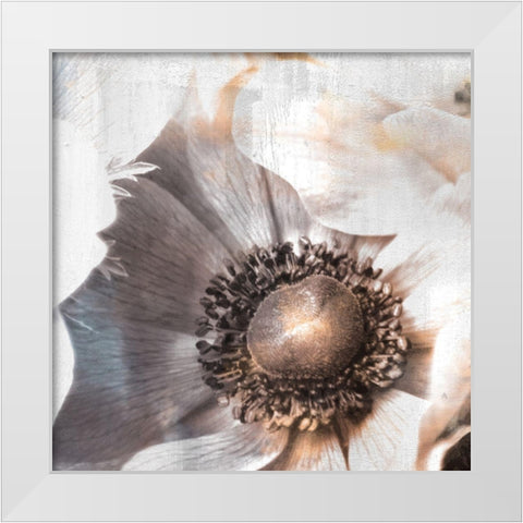 Golden Lights 2 White Modern Wood Framed Art Print by Allen, Kimberly