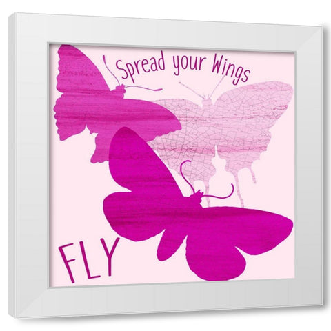 Soar 2 White Modern Wood Framed Art Print by Allen, Kimberly