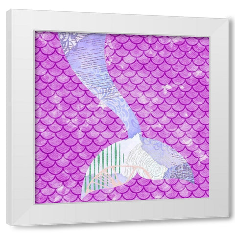 As Big as the Ocean 2 White Modern Wood Framed Art Print by Allen, Kimberly