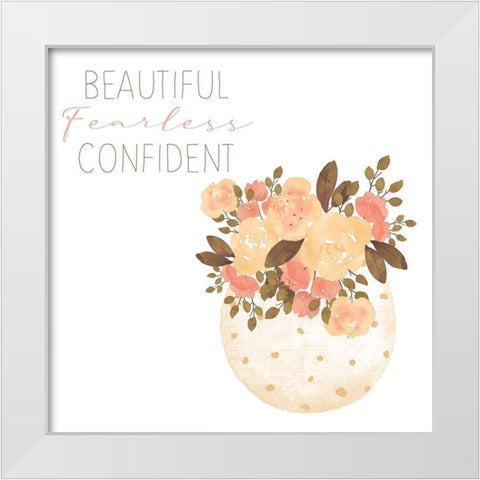 Strong 2 White Modern Wood Framed Art Print by Allen, Kimberly