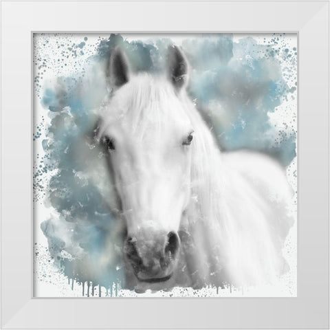 Dreamer White Modern Wood Framed Art Print by Allen, Kimberly