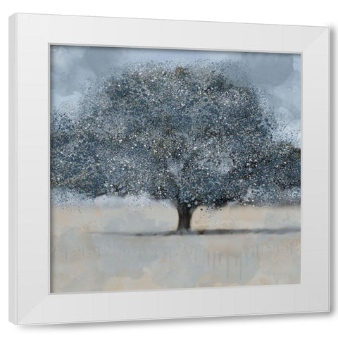 Dream White Modern Wood Framed Art Print by Allen, Kimberly