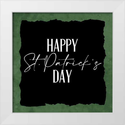 Happy 2 White Modern Wood Framed Art Print by Allen, Kimberly