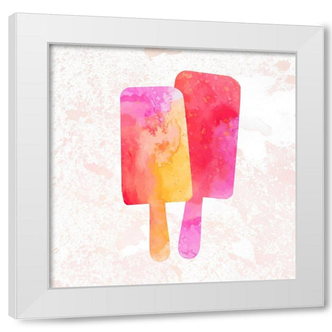 Chill 2 White Modern Wood Framed Art Print by Allen, Kimberly